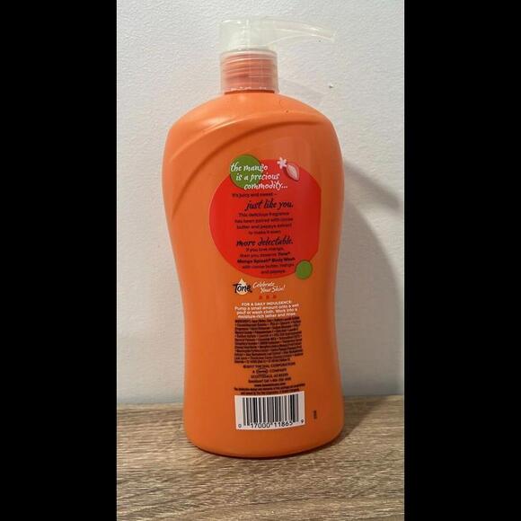 Tone Body Wash, Mango/Cocoa Butter Moisturizing 32 Oz Pump Dispenser - Picture 2 of 2
